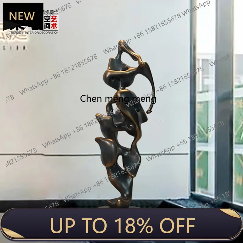 

M85 New Chinese Taihu stone ornament creative floor sculpture living room large simulation decoration