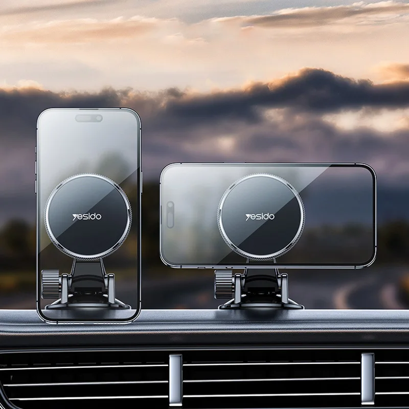 حامل مغناطيسي حامل هاتف السيارة حامل لوحة القيادة هاتف قابل للطي دعم جبل لسامسونج آيفون 13 14 15 برو ماكس #3