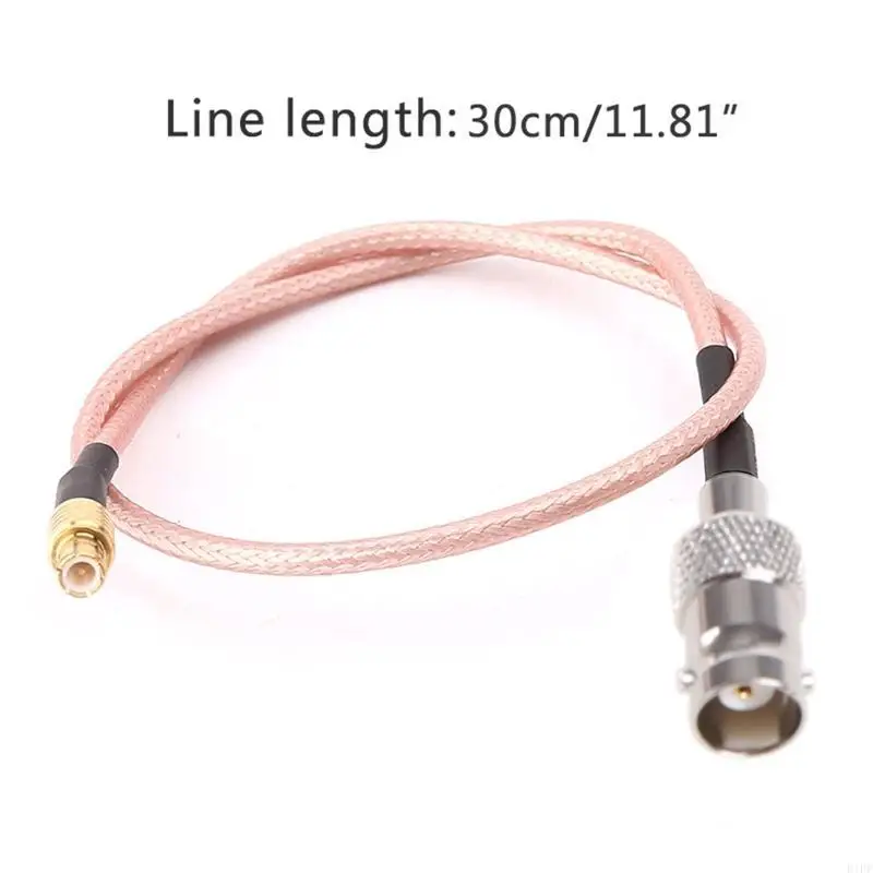 E1PF BNC أنثى إلى MCX Male RG316 Pigtail Cable Coxial Cables لأجهزة LAN 50OHM