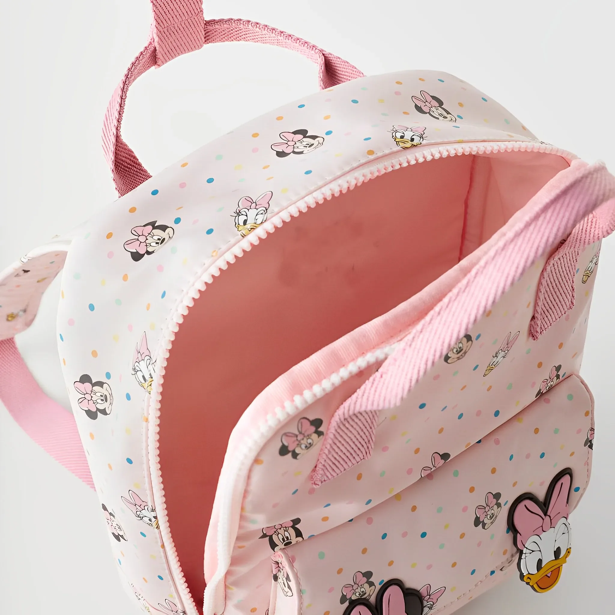 Disney Minnie Mickey Mouse Cartoon Cute Kids Children\'s Backpack Mini School Bag Pink Kindergarten Backpacks for Boys and Girls