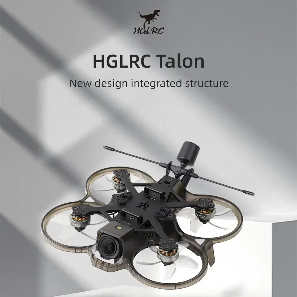 

HGLRC Talon 2inch Cinewhoop Quad Analog / O3 HD PECTER 15A AIO ZEUS 800mW / O3 Air Unit SPECTER 1303.5 5500KV