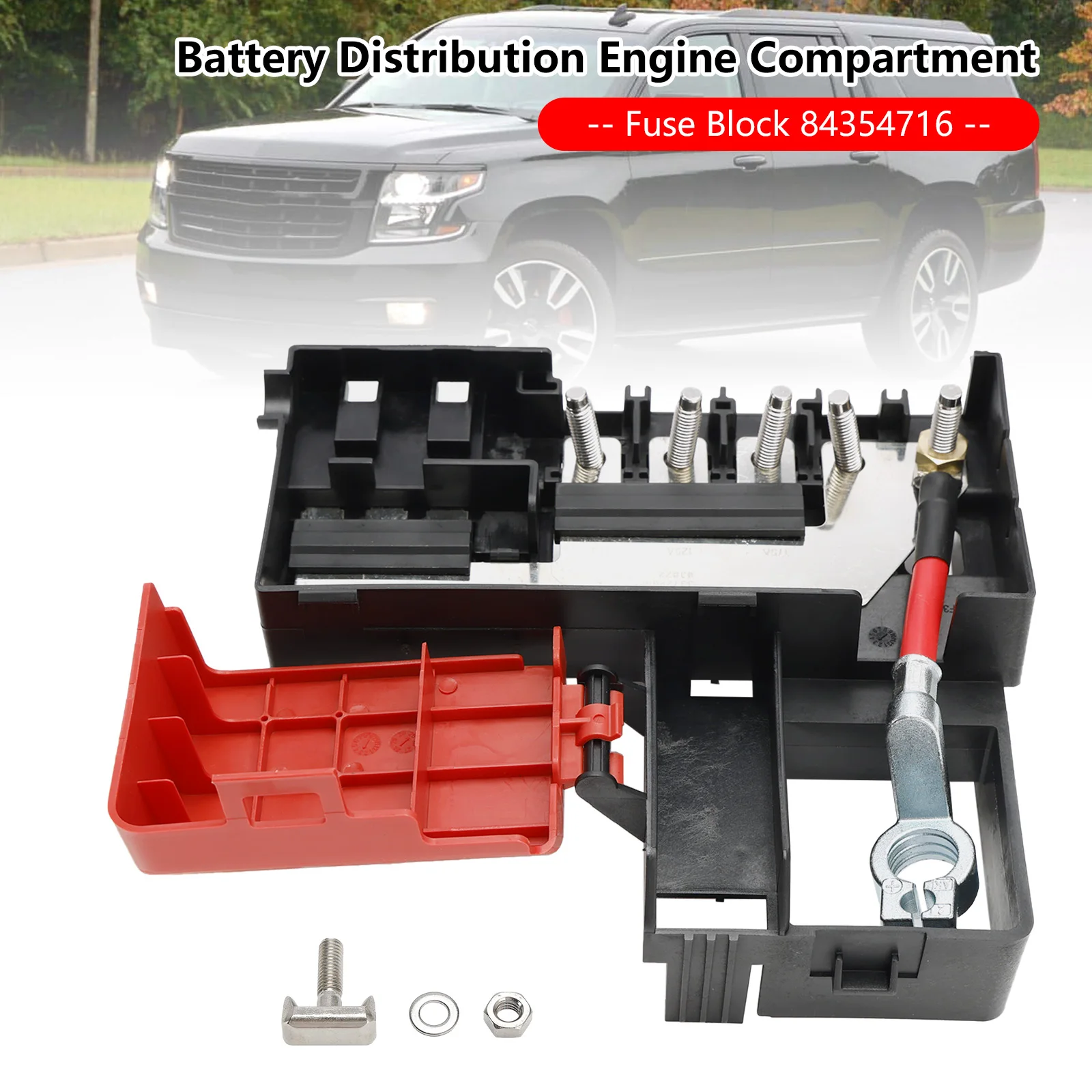 Artudatech Battery Distribution 84354716 Engine Compartment Fuse Block For GM 2014-2020