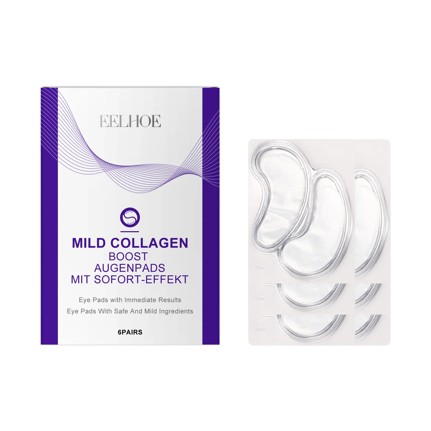 EELHOE Moisturizing Eye Mask บํารุงผิวรอบดวงตา Moisturizing และ Hydrating อ่อนโยนกระชับผิว Eye Care