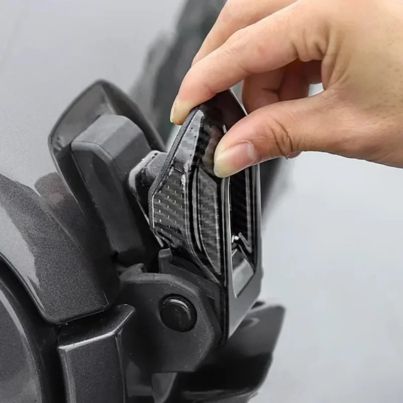 2/4 قطعة غطاء محرك السيارة مزلاج/هود رذاذ فوهة غطاء الكسوة ل جيب رانجلر JL 2018 2019/الجلاديتور JT الرياضة روبيكون الصحراء 2020-2023