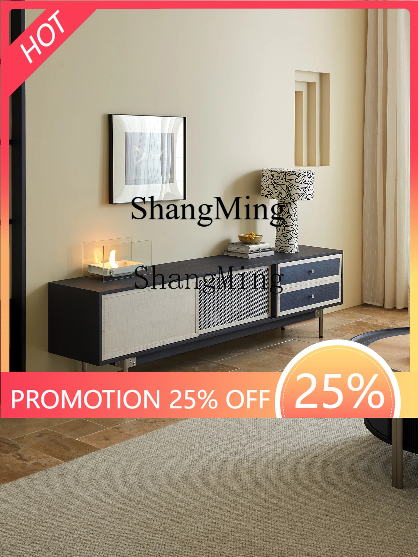 

ZYY exquisite advanced solid wood storage locker integrated TV antique living room home new floor cabinet