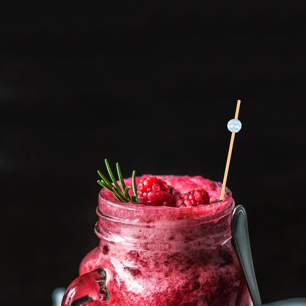 

100Pcs Cocktail Picks Handmade Decorative Fruit Sticks for Bar Ktv Home Party Appetizer Display Cocktail Stick