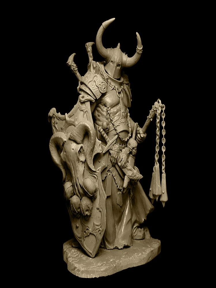Unmontierter 1/24 Antiker Krieger mit Schild, Resin-Figur, Miniaturmodellbausatz, unbemalt