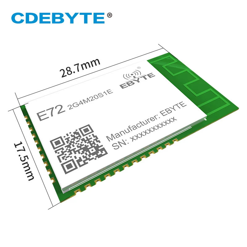 CC2652P Wireless Module ZigBee3.0 Bluetooth 2.4Ghz 20dBm SoC Ebyte E72-2G4M20S1E Transceiver and Receiver PCB/IPX Antenna