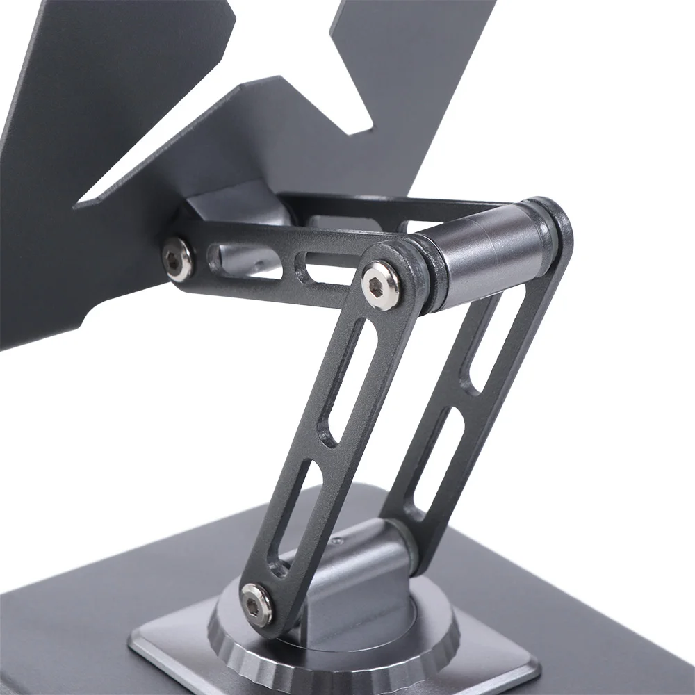

Rotatable Foldable Tablet Stand Metal Frame Multi Angle Tablet Foldable Holder Adjustable Anti Slip Tablet Phone Bracket Office