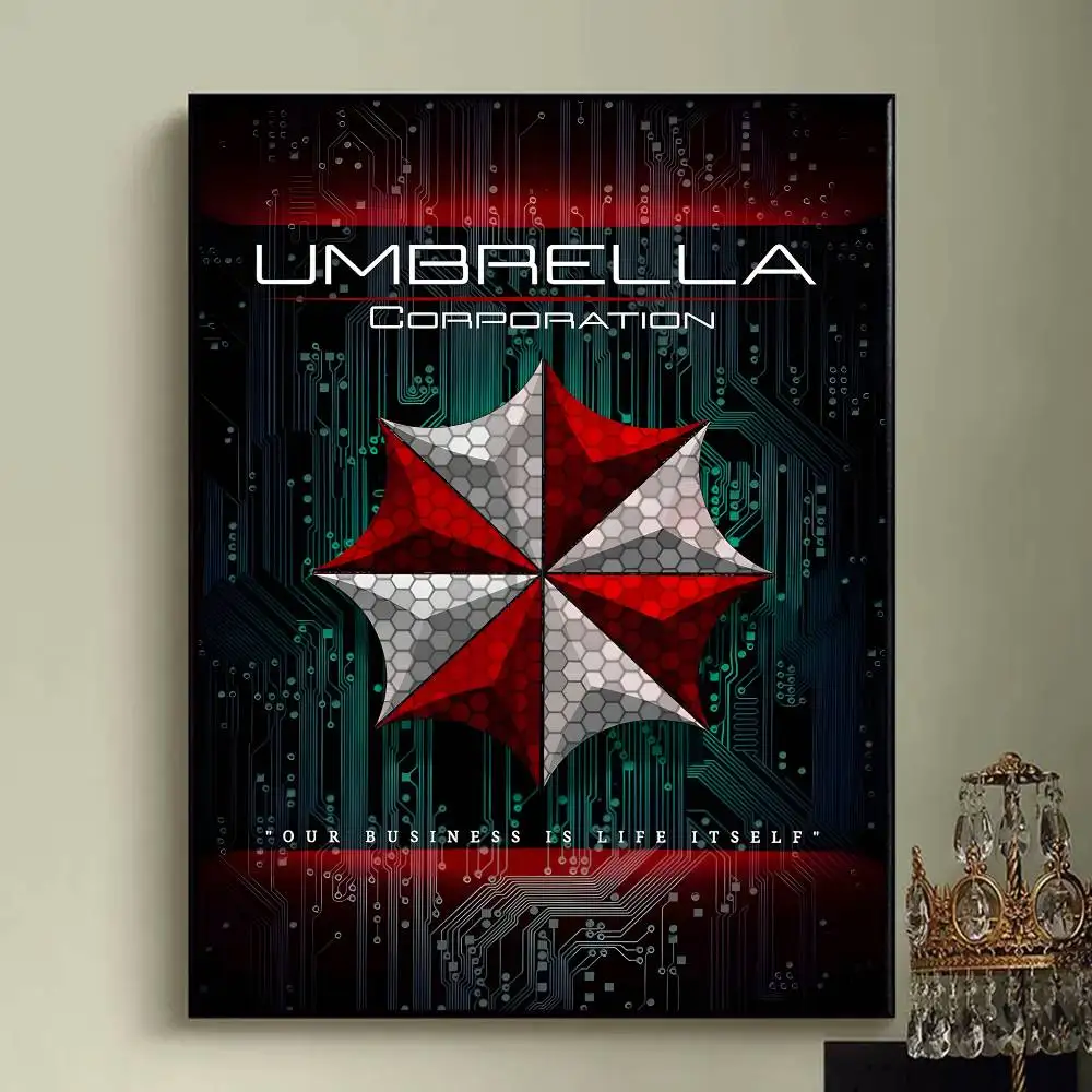 Umbrella Corporation Poster Prints Wall Art Picture Painting Gift Living Room Restaurant Bar Large Dec Sticker - Image 6