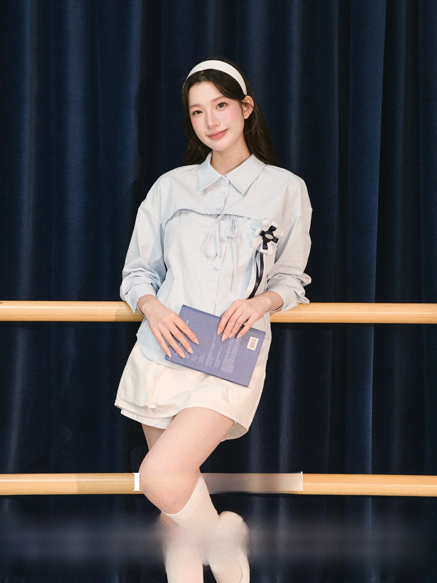 

Pure Cotton irt Cover up Two Piece Set Women's Casual Loose Fit Button down Long Sve Simple Design Commute Wear