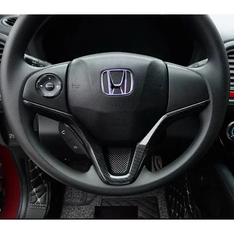 

Чехол для рулевой панели Honda HRV (2015-2021) с узором из углеродного волокна