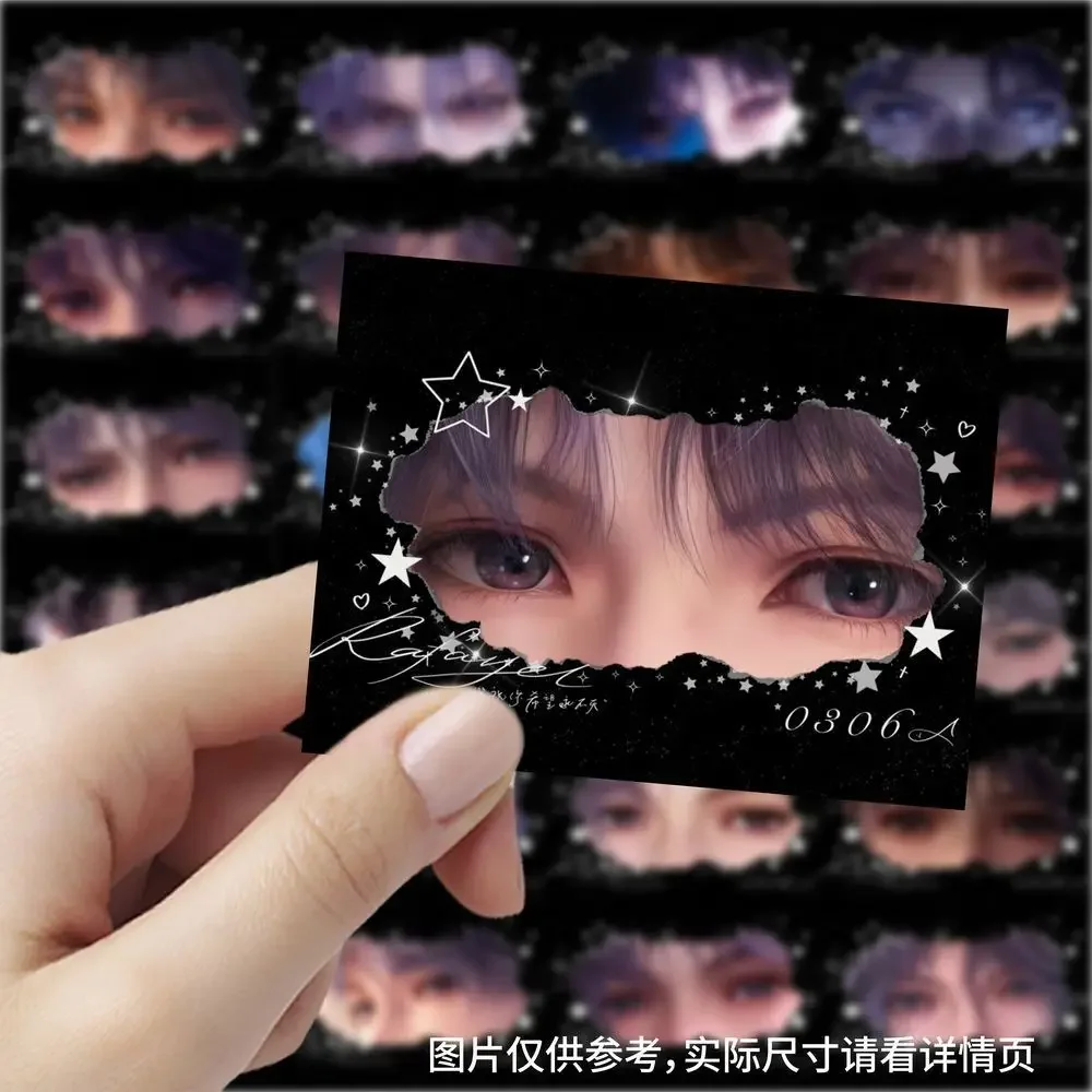 63Pc/Pack Love and Deepspace Cute Beautiful eye Scrapbook Journal Sticker Cute Xavier Zayne Rafayel ralayo Sylus Caleb DiY Decal