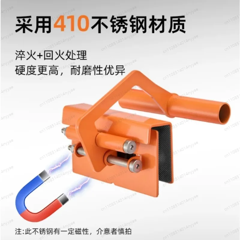 Panel Lifting Tools Sturdy Metal Gripper Drywall Carriers Heavy Duty Carry Clamp Plasterboard Carrier for Stone Transporting