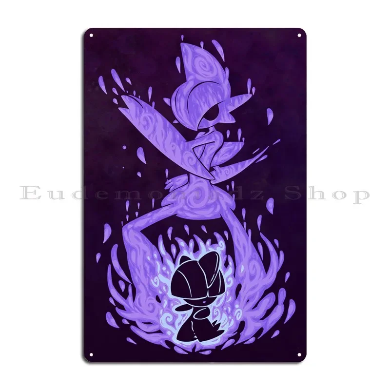 The Psychic Knight Within Metal Sign Print Garage Funny Cinema Garage Tin Sign Poster