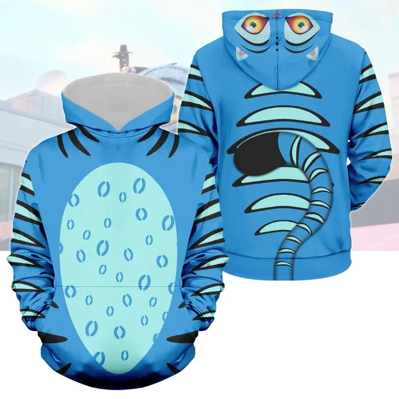 レディース デルピー プリント パーカー 秋冬用 KPop デーモンハンターズ風 カジュアル ストリートウェア プルオーバー 日常着やお出かけに