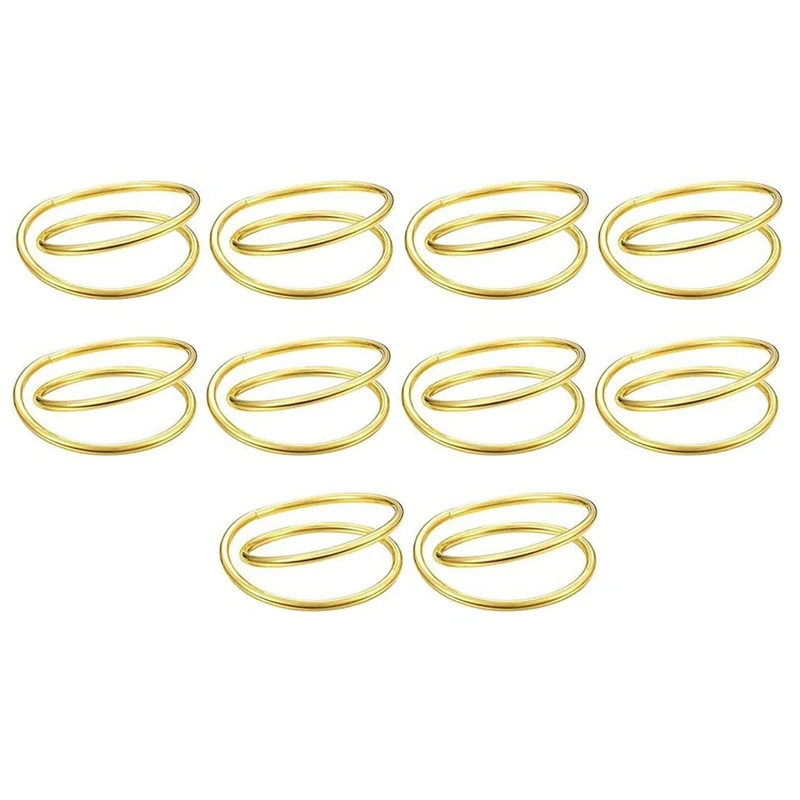 Napkin Rings Spiral Napkin Rings Holders Home Dining Table Setting,Napkin Rings Serviette Napkin Holder Ring For Decor