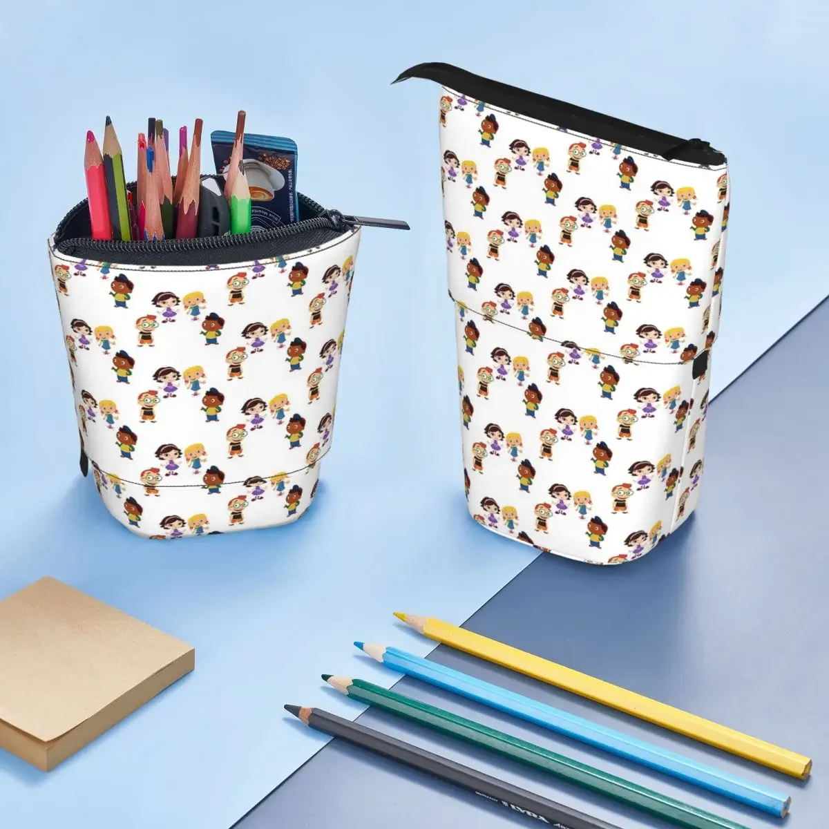 estojo-de-lapis-reversivel-little-einsteins-squad-para-criancas-caixa-de-canetas-escolar-bolsa-de-material-escolar-porta-canetas