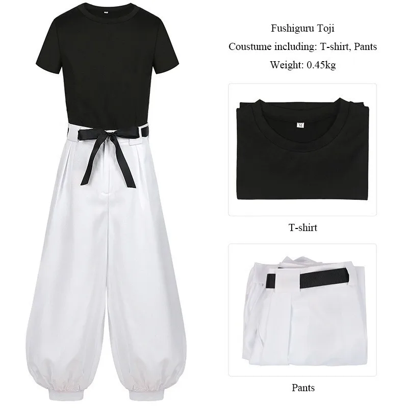 

Fulujiacos Anime Fushiguro Toji Cosplay Costume Outfits Halloween Carnival