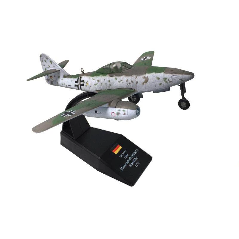1/72 German jet fighter Me-262 aircraft (Fuselage Alloy) Static Model Ornaments