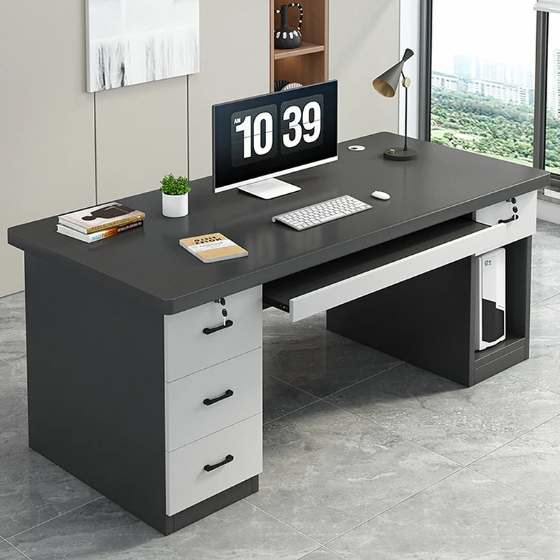 

Design Standing Office Desk Modern Computer Drawer Aesthetic Office Desk Storage Gadgets Bedroom Mesa Ordenador Home Furniture