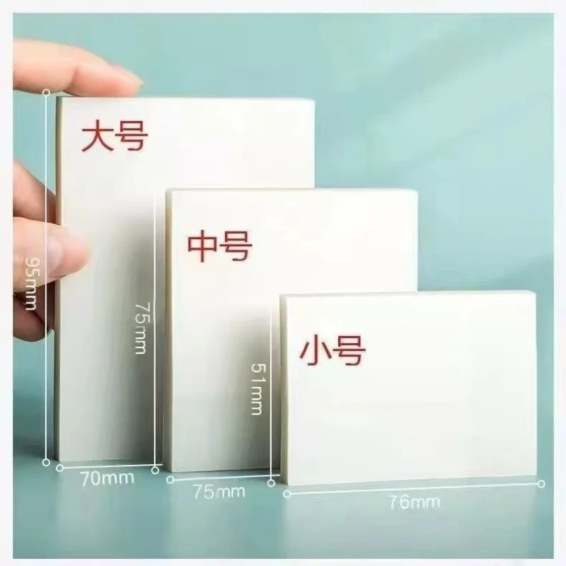 

3Pcs Practical Transparent Convenience Sticker Perspective Creative N Times Apply Fluorescent Film Without Covering