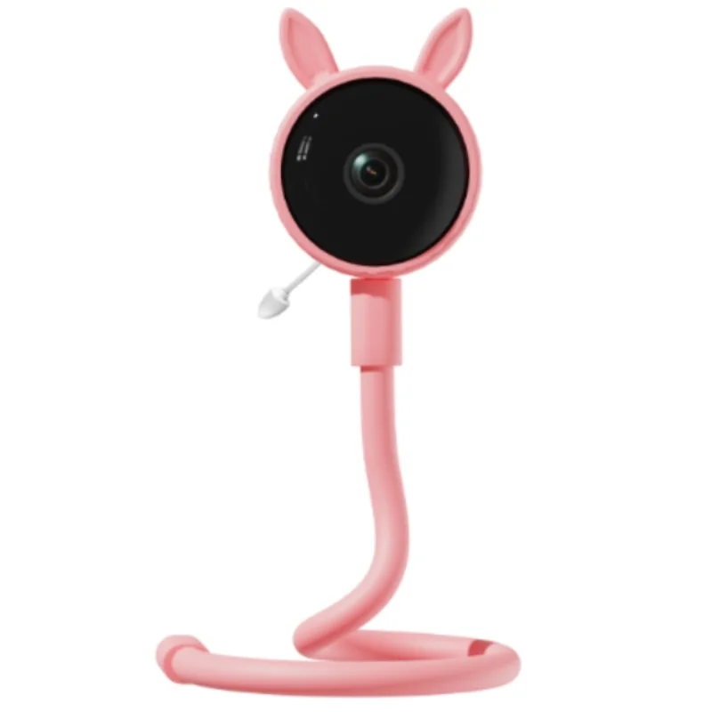 DANMINI Baby Monitor 1080P WIFI Tuya Smart Video Surveillance IP Camera Temperature 2Way Intercom Cry To Wake Up Phone Camera
