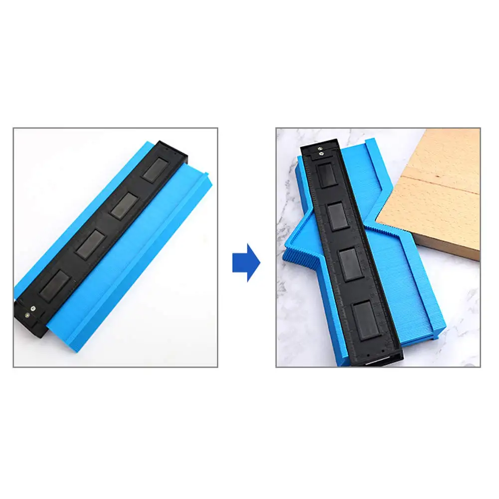 أداة قياس كفاف ABS - ناسخ ملف تعريف الخشب والبلاط الدقيق للأرضيات الخشبية والتركيب بدون عيوب #1