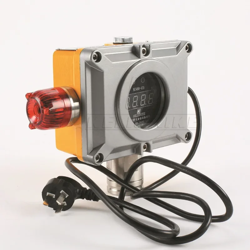 

Wall-mounted Gas Detector H2 Hydrogen Sensor With Display for Industry Environment Monitoring