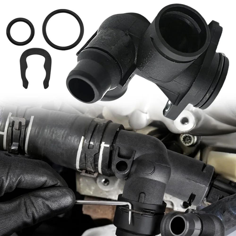 For Audi A4 Quattro Vanguard Base Cabrio S Line Trendy Sedan 4-Door Engine Coolant Hose Flange 06D121132C 06D121132 06D121132A