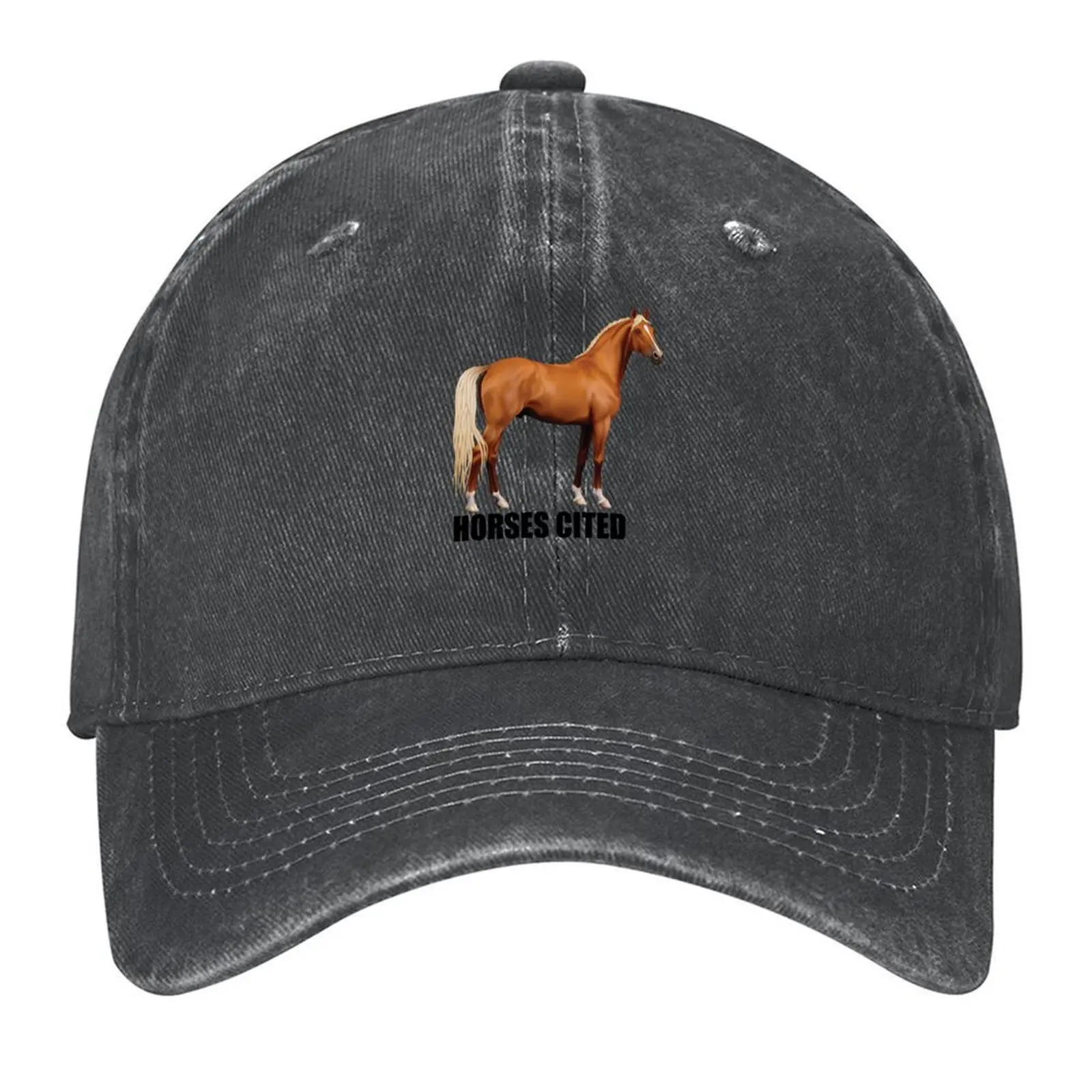

Horses Cited Baseball Cap Golf Hat Custom Cap party Hat Snapback Cap Men's Baseball Women's