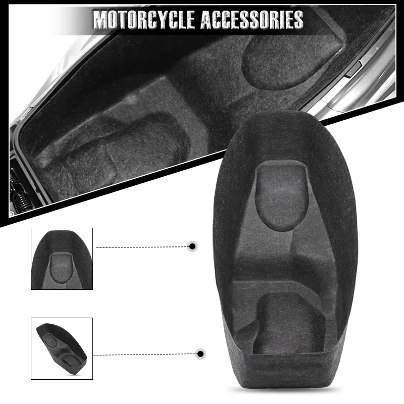 

High Quality Felt Rear Seat Cargo Luggage Pad For PCX 160 pcx160 2021 2022 2023 2024 Motorcycle Felt Bucket Pad Cargo Protector