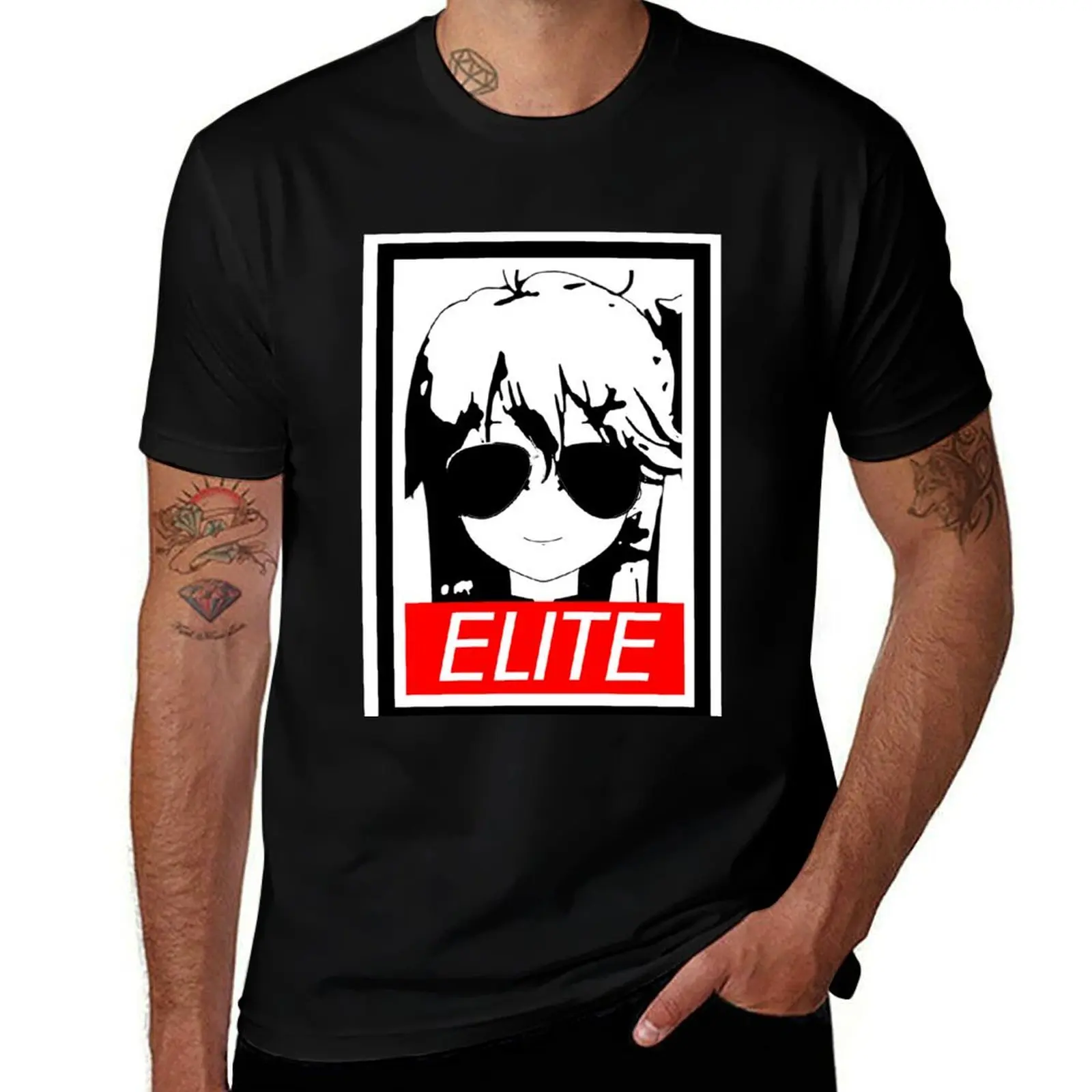 

Hololive Elite Sakura Miko T-Shirt man t shirt heavy cotton t shirts for man pack white