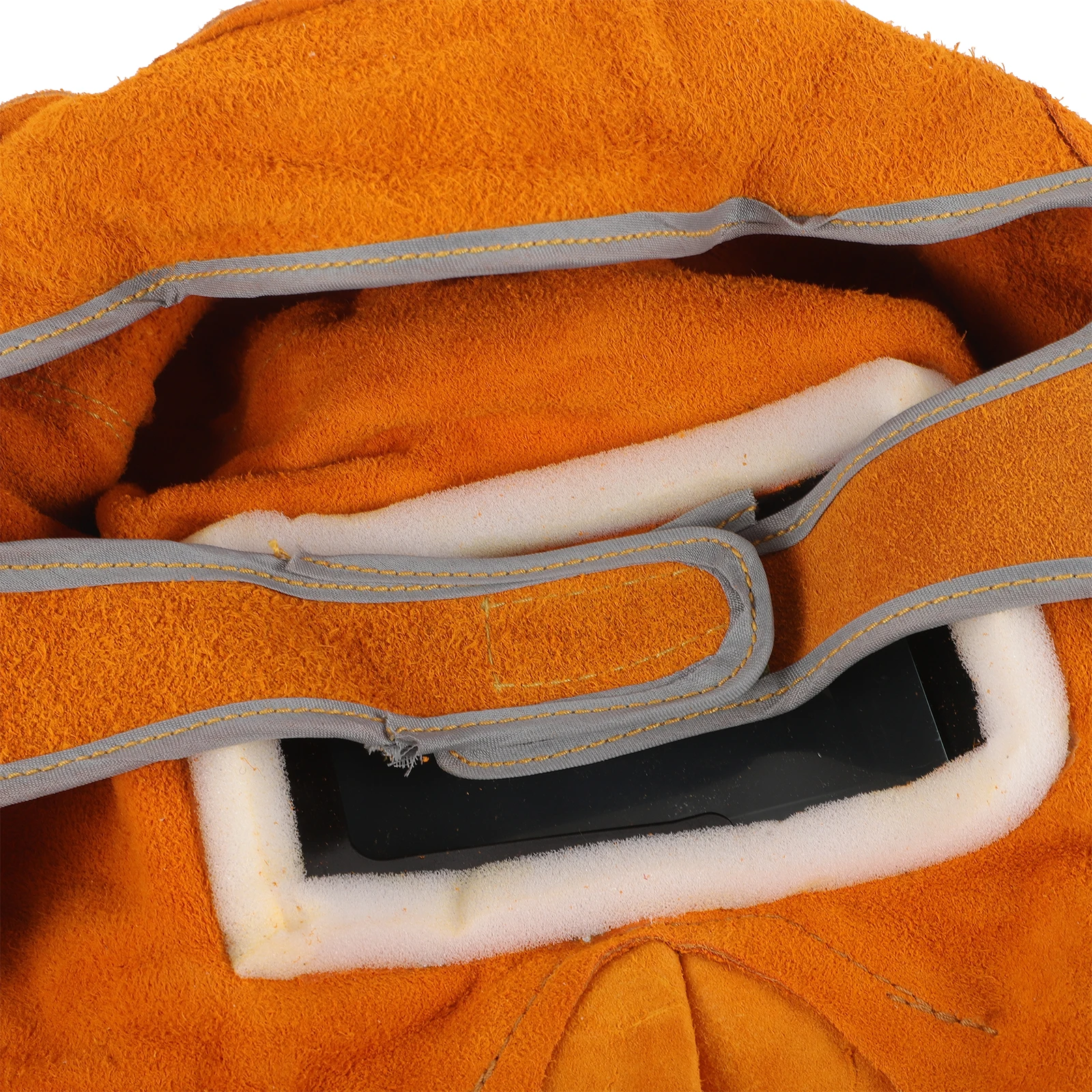 

Welding Hood Headgear Automatic Darkening Welding Hood Adjustable Stable Fit Anti-Glare Protective Gear Mask