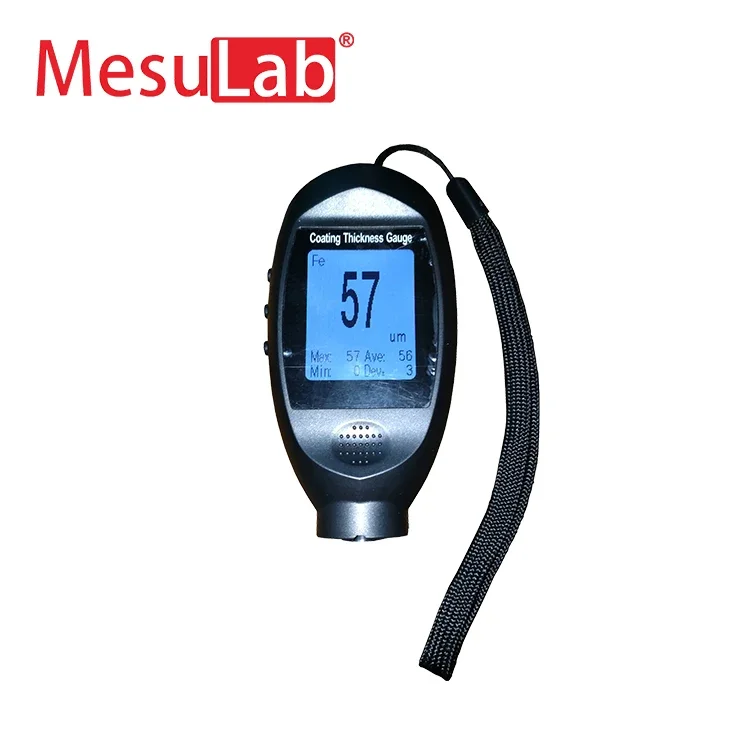 Hot digital on ferrous material zinc car paint tester copper magnetic coating thickness measuring instrument gauge meter