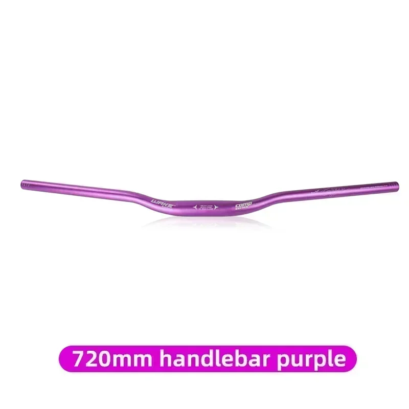 WAKE Fahrradlenker 720 mm/780 mm 31,8 mm Aluminiumlegierung Ergonomisches Design Mountainbike MTB-Lenker für Fahrradzubehör