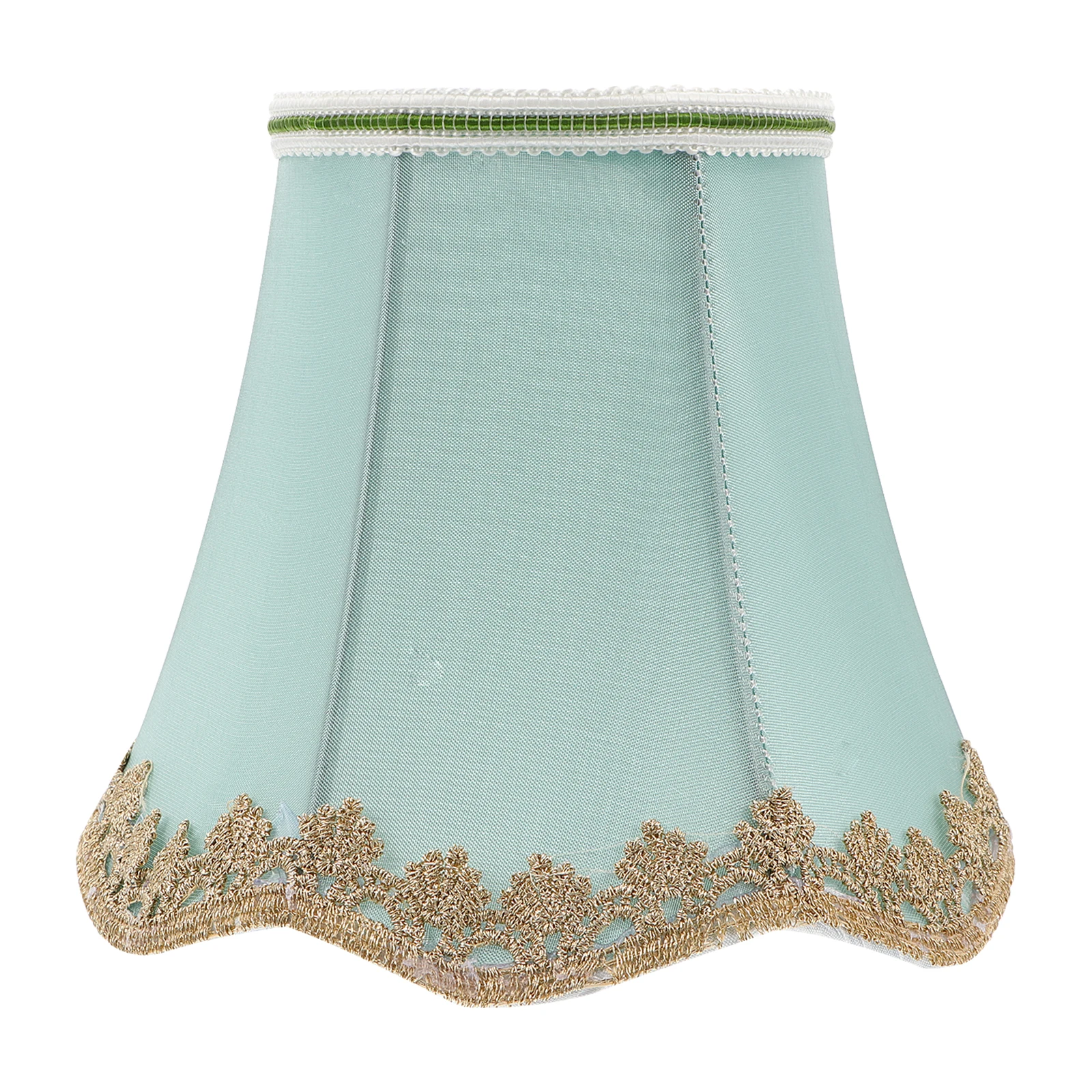 

Cloth Lampshade Chandelier Replacement Green Minimalist Modern Light Shade Dust Proof Soft Lighting Bedroom Living Room Table