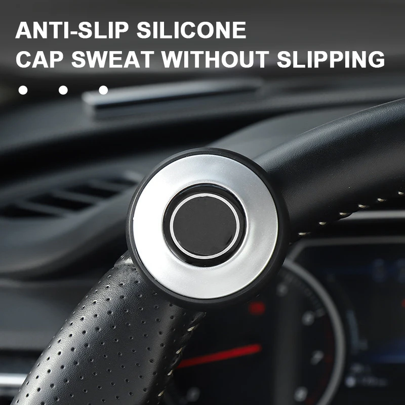 BLALION Car Steering Wheel Booster Ball Turning Spinner Knob Bearing Power Handle Rotating Universal Auto Helper Accessories