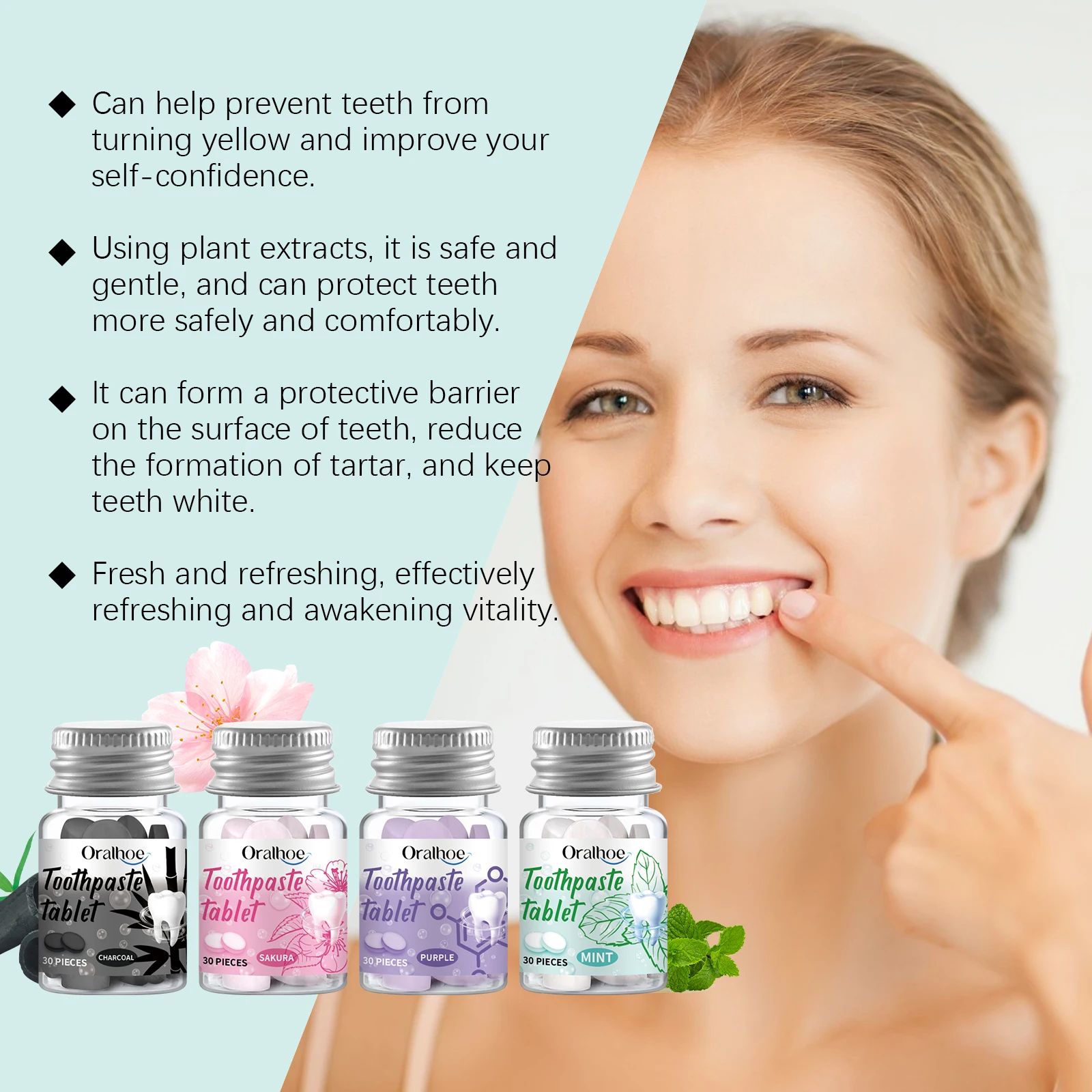 Deep Cleaning Solid Toothpaste - Teeth Whitening Xylitol review and price