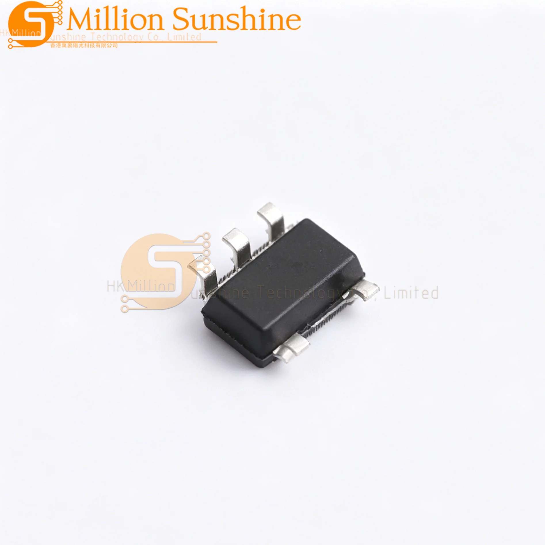 200PCS AT24C02S SOT-23-5 I2C 2Kbit 1MHz 24C02 EEPROM Memory Chip New Original