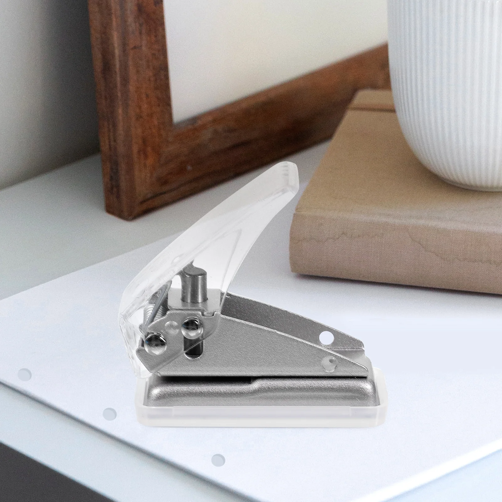 2 قطعة لكمة اختراق قوية ل المغلف مذكرات سكرابوكينغ دائرة لكمة دائرة الة قطع الورق اللكمات الحرفية