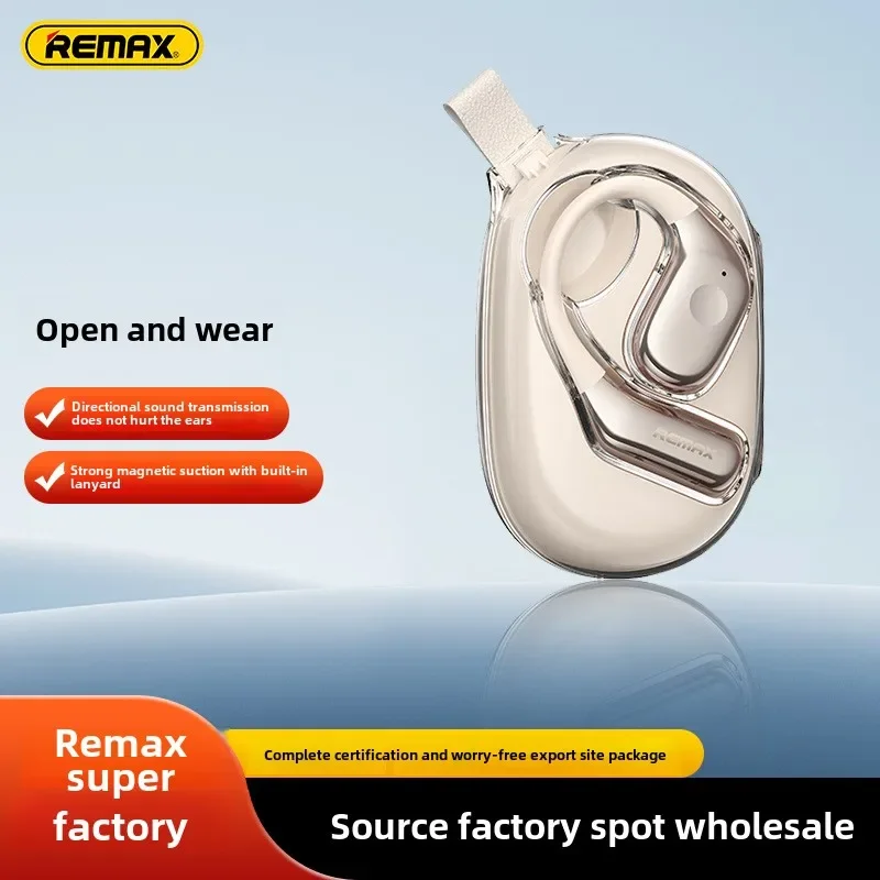 

Remax new ear-hanging air conduction wireless mobile phone music wireless bluetooth headset