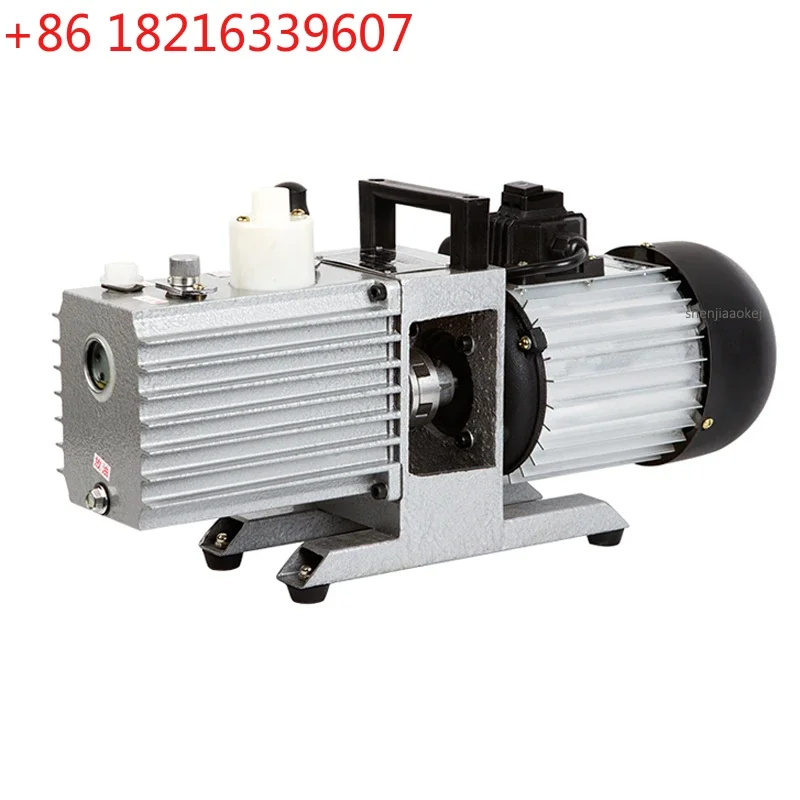 1400rpm, equipo de laboratorio de dos etapas, bombeo pequeño, medidor de aceite Visual muy utilizado, 370W, 220V, 1 ud.