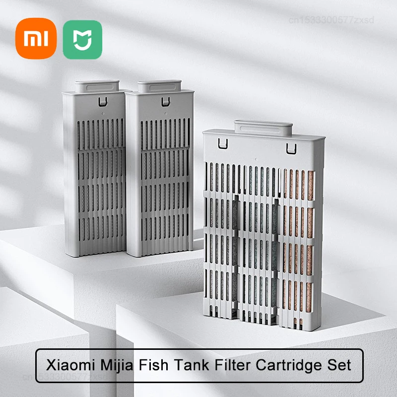 Xiaomi Mijia Fish Tank Filter Cartridge Set Aquarium Physical Biochemical Filtration 50W Heating Rod Smart Constant Temperature