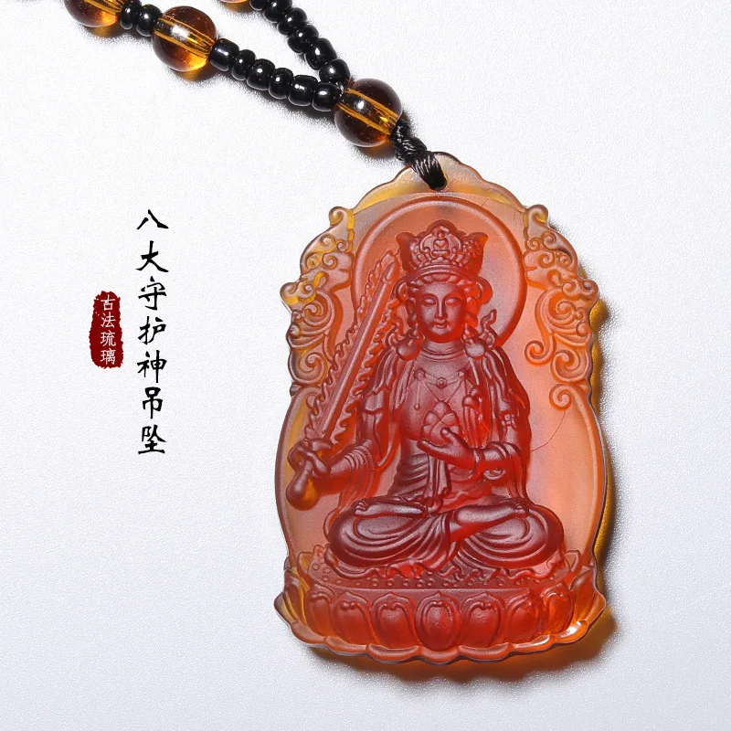

LH glazed zodiac Buddha pendant pendant gift decoration