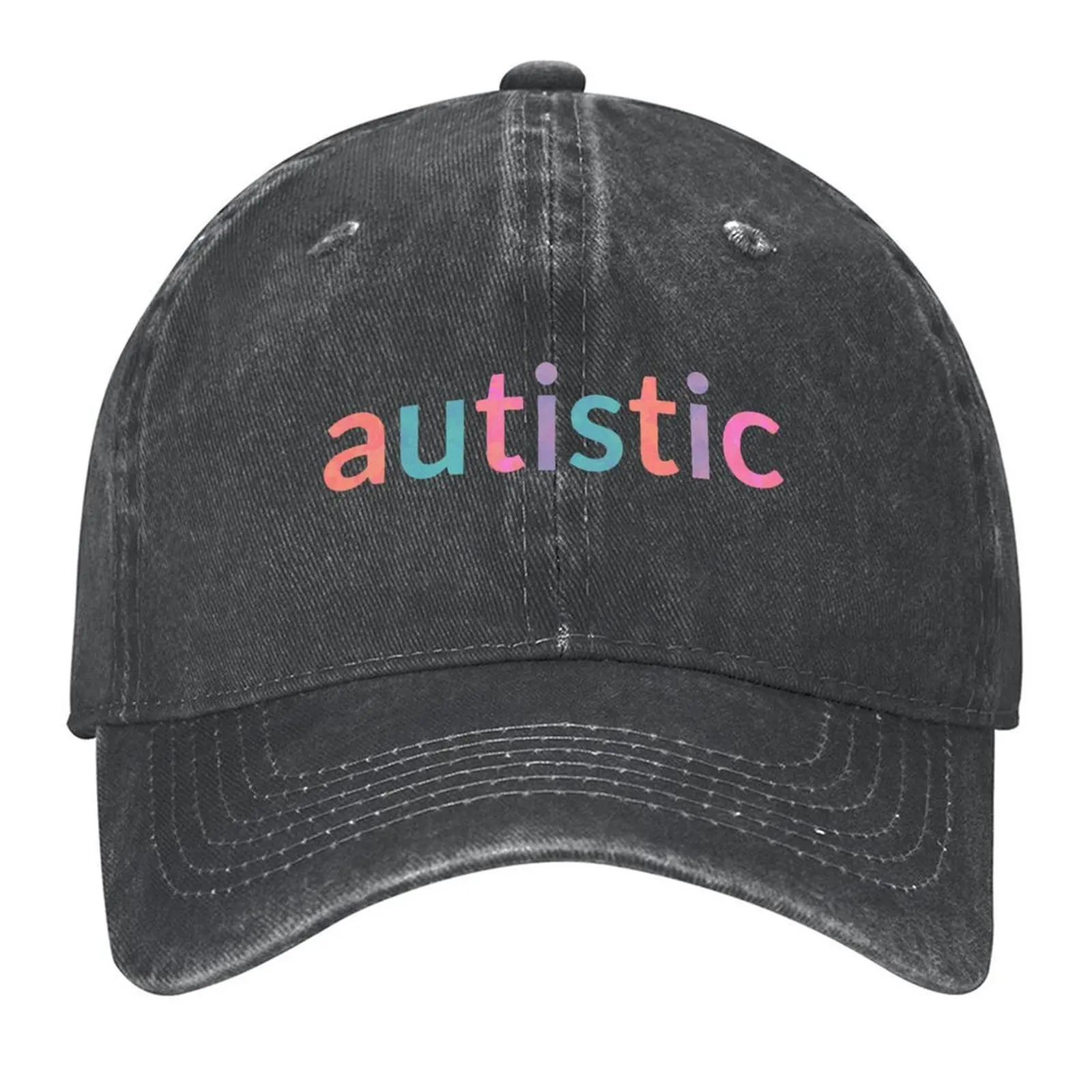 

Cute Autistic Baseball Cap funny hat sun hat Luxury Brand summer hat Girl Men's