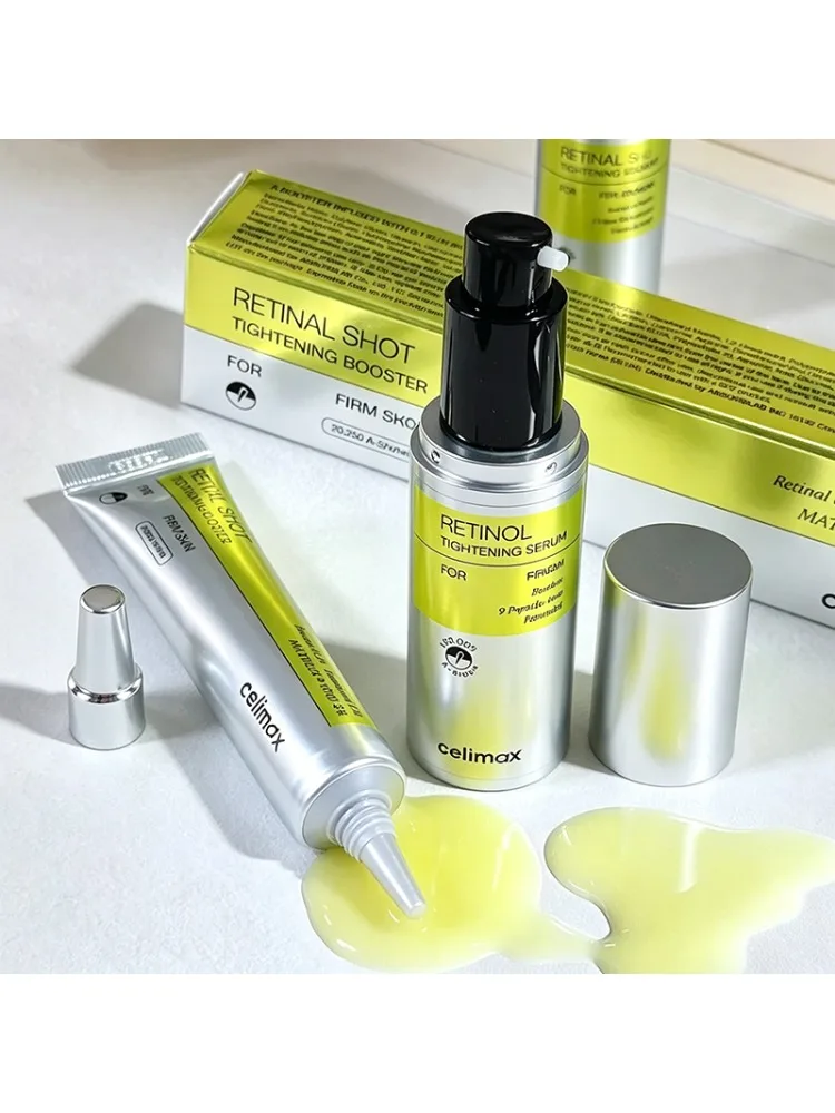 Oryginalny zestaw Retinal Celimax: wzmacniający, nawilżający, ujędrniający balsam do twarzy, serum pod oczy, redukcja cieni pod oczami, regeneracja. — 2