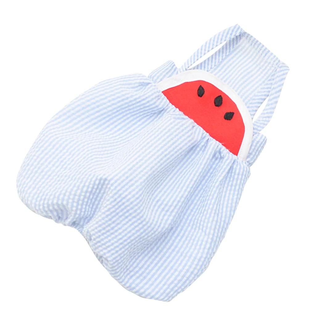 

Watermelon Suspender Pants for Small Dogs Cute Pet Costume Bright Color Design Summer Outfits Wedding Carnival Birthday Photo