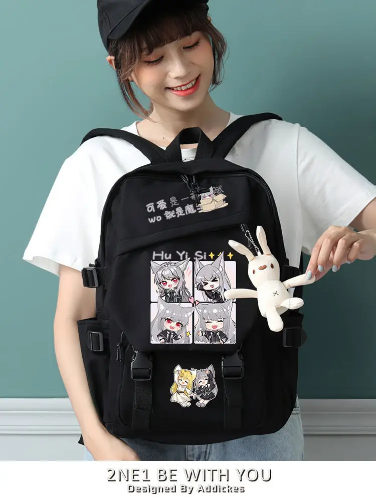 Chimajun Fanfic Magical Girl Fox Isis Anime Merchandise Zaino per scuola media elementare