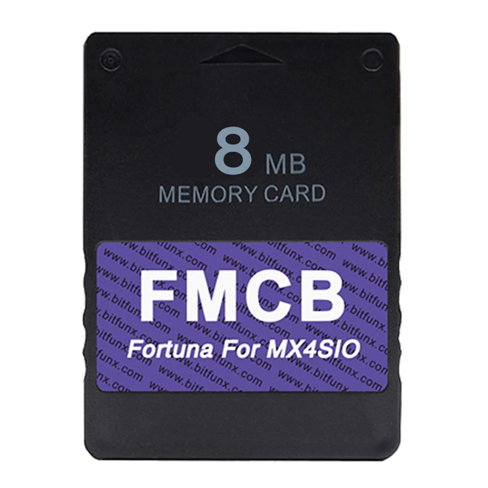 8MB FMCB Card V1.966 for PS2 MX4SIO SIO2SD SD Card Adapter Installed OPL for Playstation2 Game Consoles,for PS2 Slim